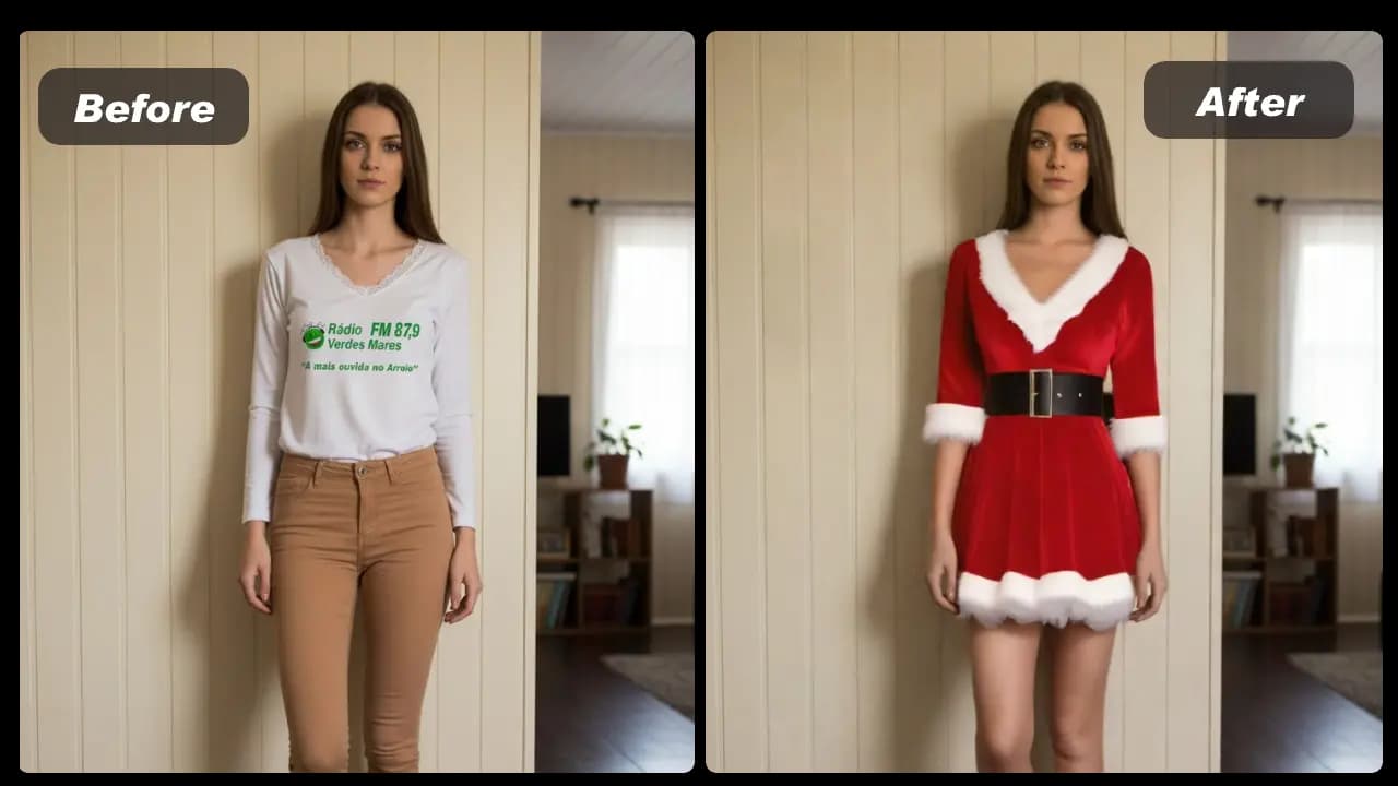AI Christmas Outfits Sample