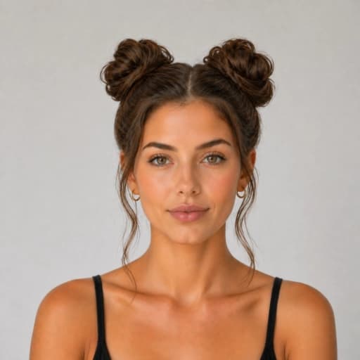 Image of Double Bun hairstyle
