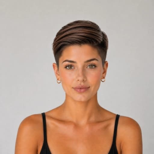 Image of Short Pixie With Shaved Sides hairstyle
