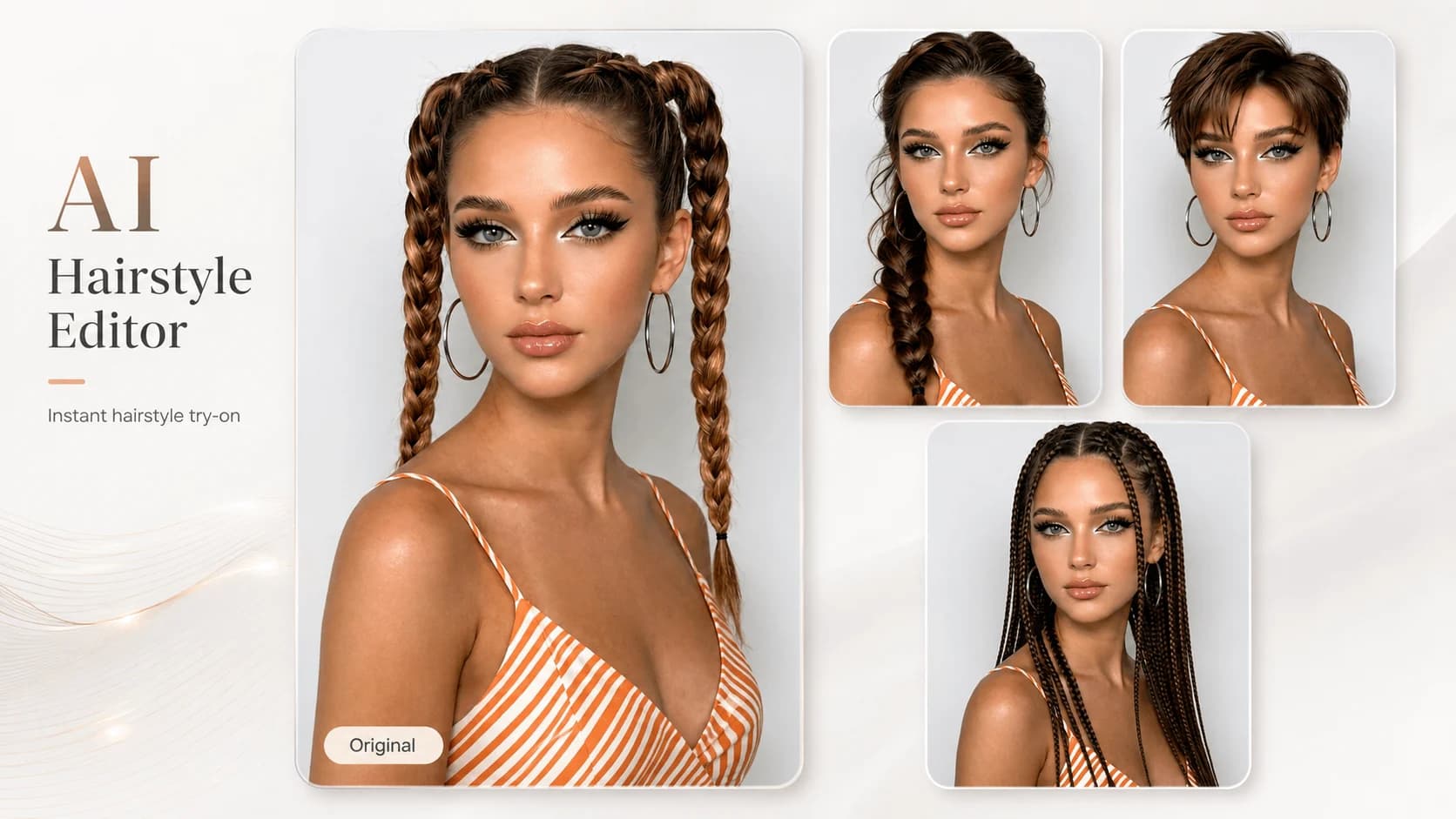 How to try hairstyles for your face online
