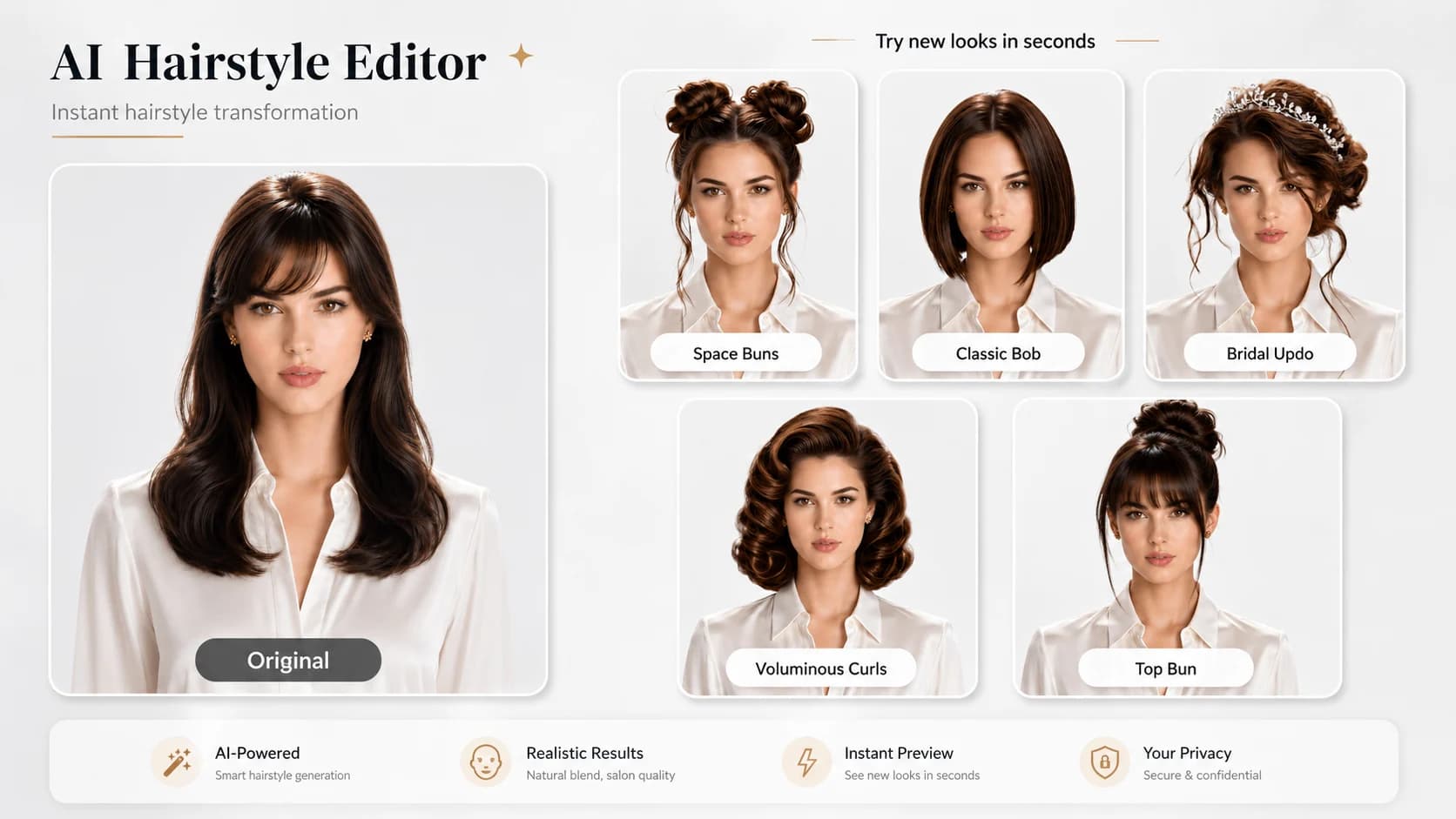 AI Hairstyle Changer