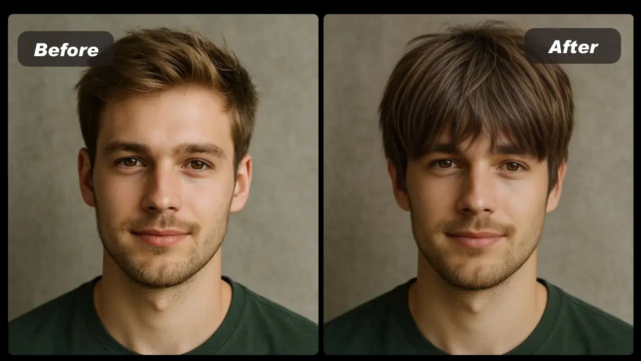 Preview mens two block haircut options
